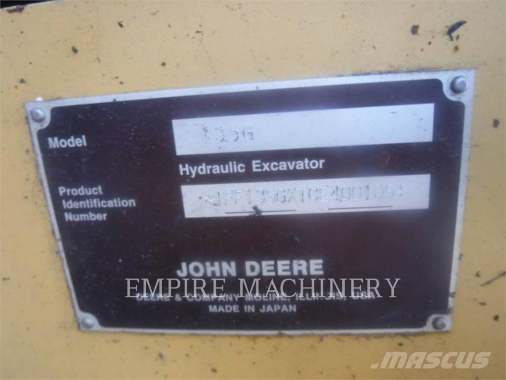 John Deere 135G Crawler Excavators