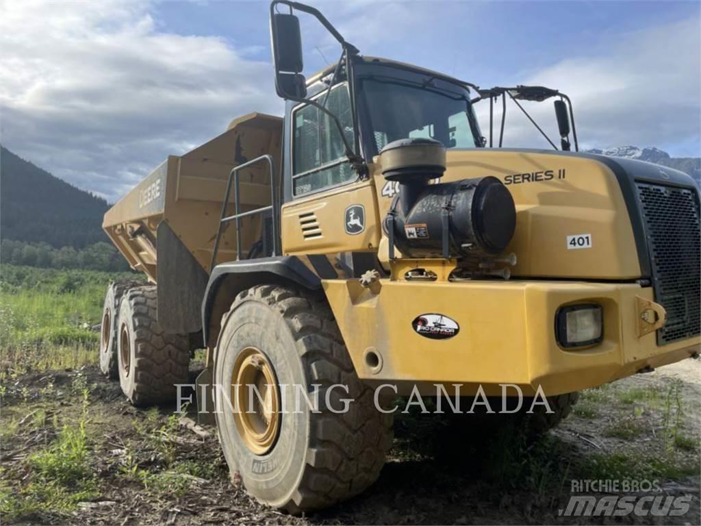 John Deere 400D Articulated Dump Trucks (ADTs)