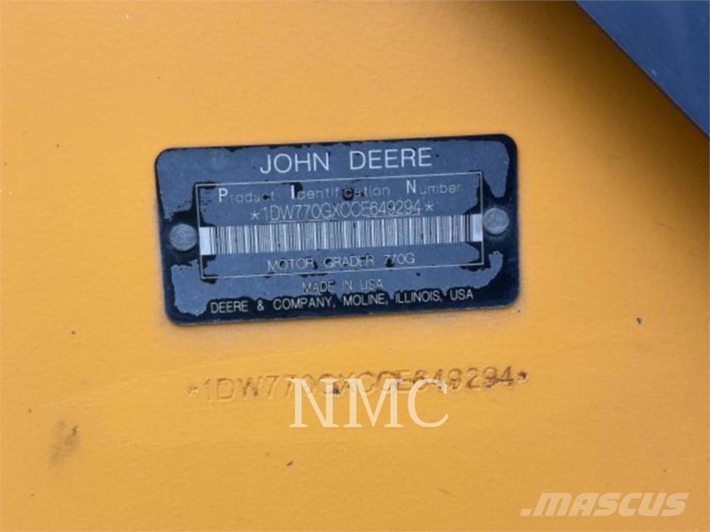 John Deere 770G_JD Motor Graders