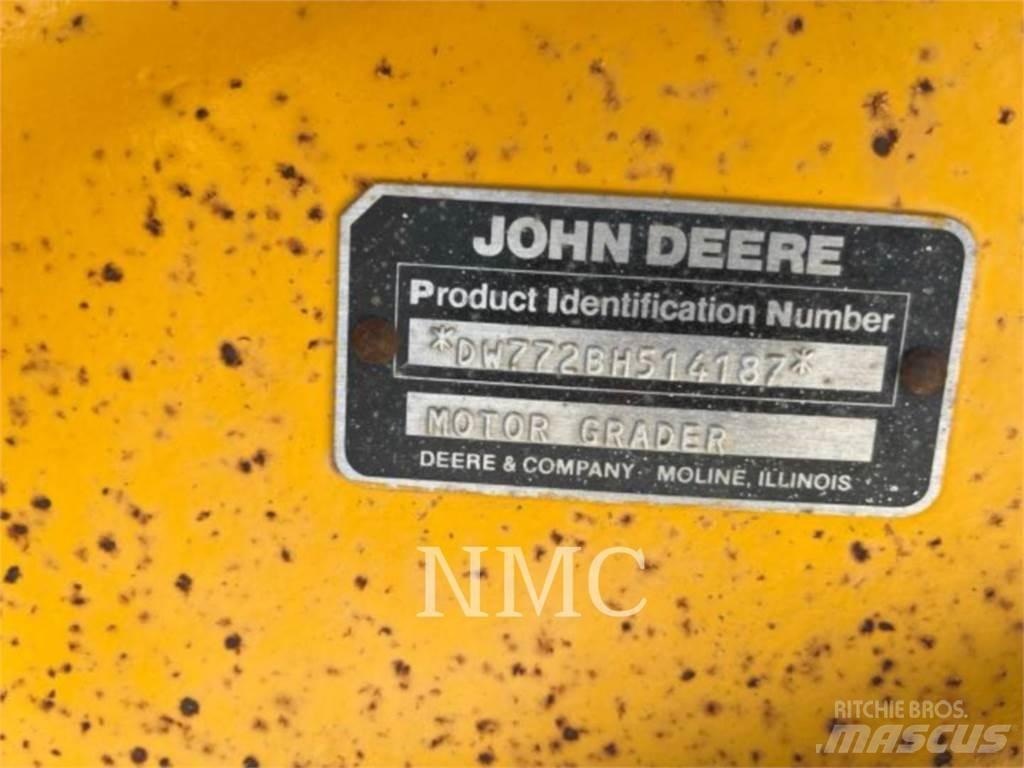 John Deere 772BH_JD Motor Graders