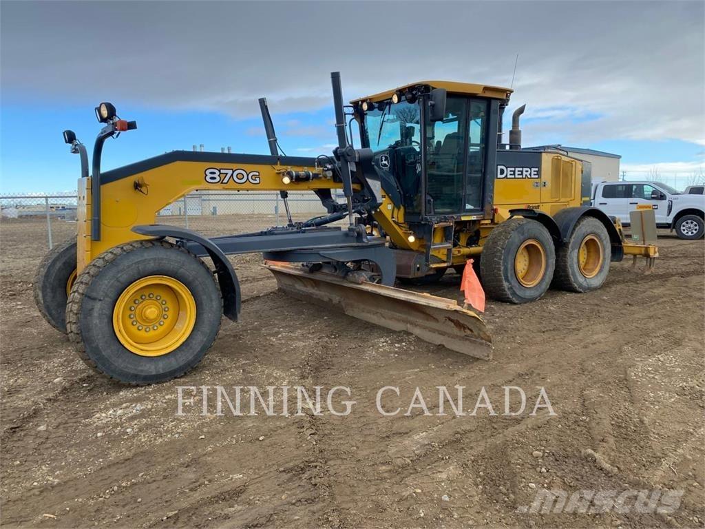 John Deere 870G Motor Graders