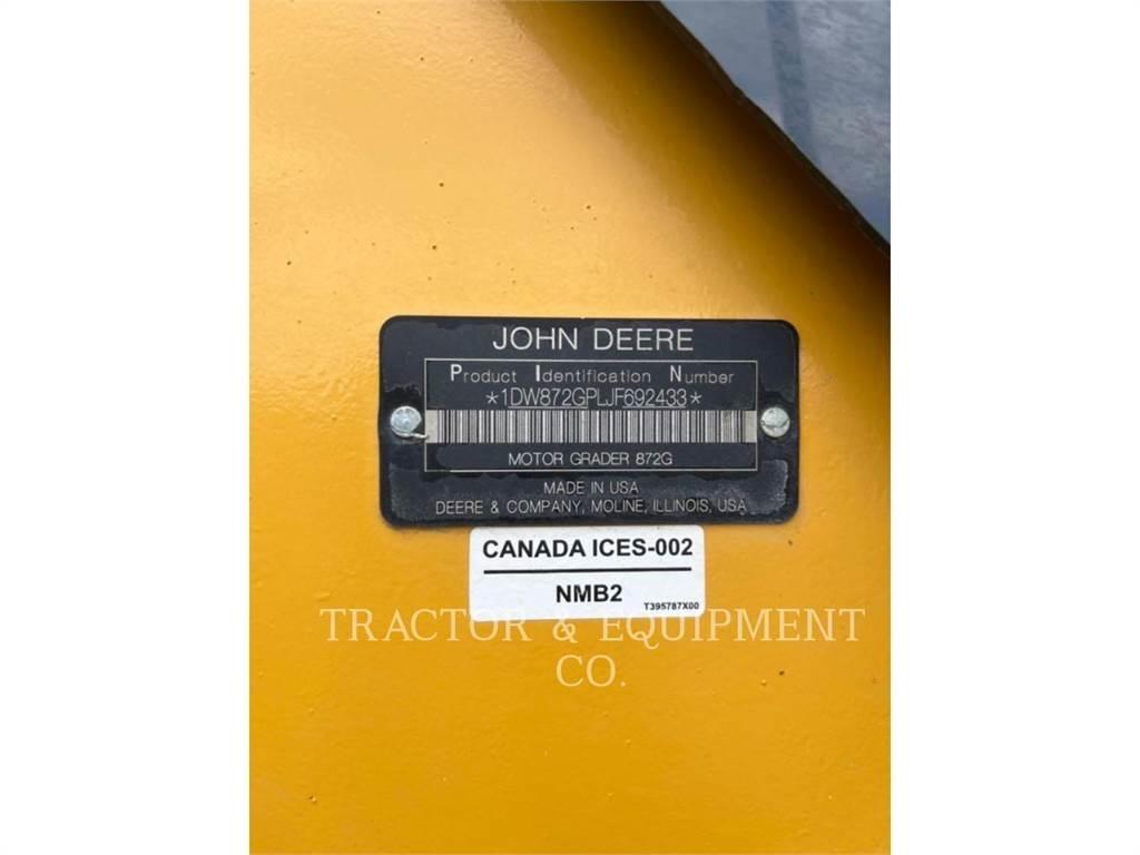 John Deere 872GP Motor Graders
