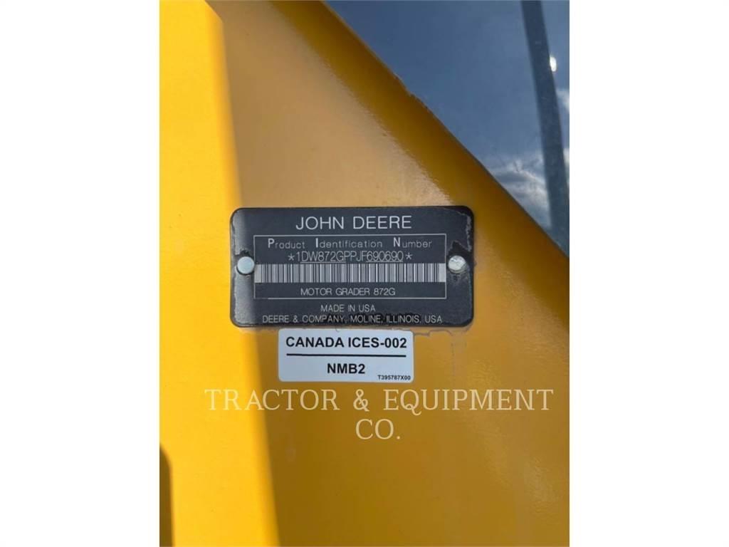 John Deere 872GP Motor Graders