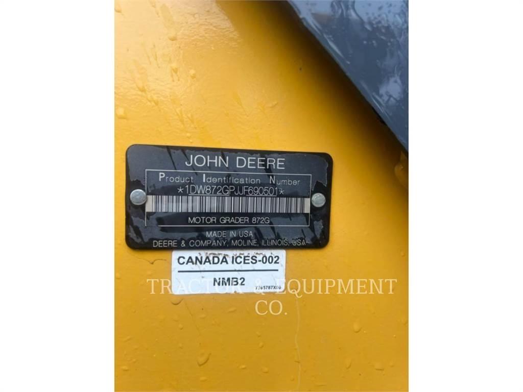 John Deere 872GP Motor Graders