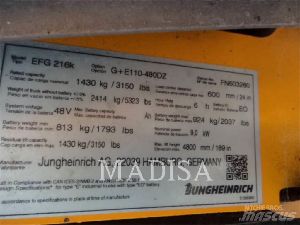 Jungheinrich EFG216K Misc Forklifts
