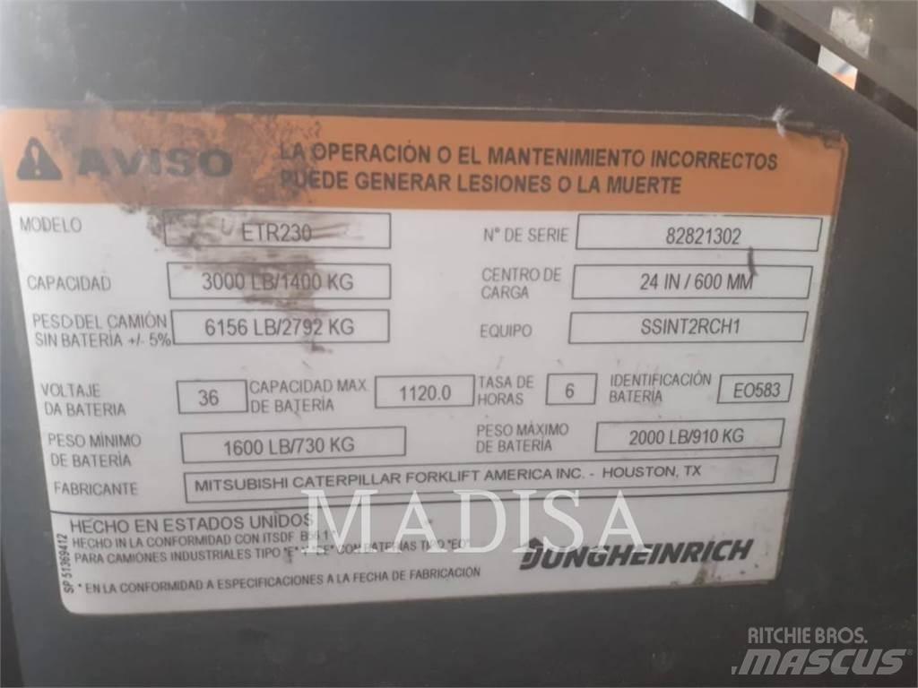 Jungheinrich ETR230D Electric Forklifts