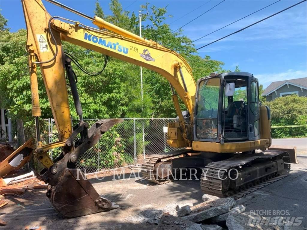 Komatsu PC-138 Crawler Excavators