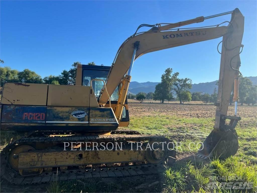 Komatsu PC120 Crawler Excavators