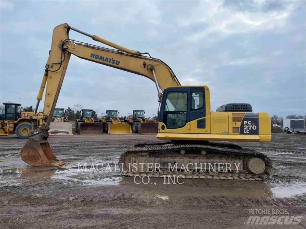 Komatsu PC270LC-8 Crawler Excavators