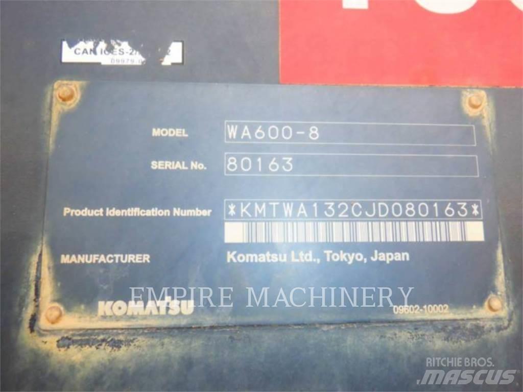 Komatsu WA600-8 Wheel Loaders
