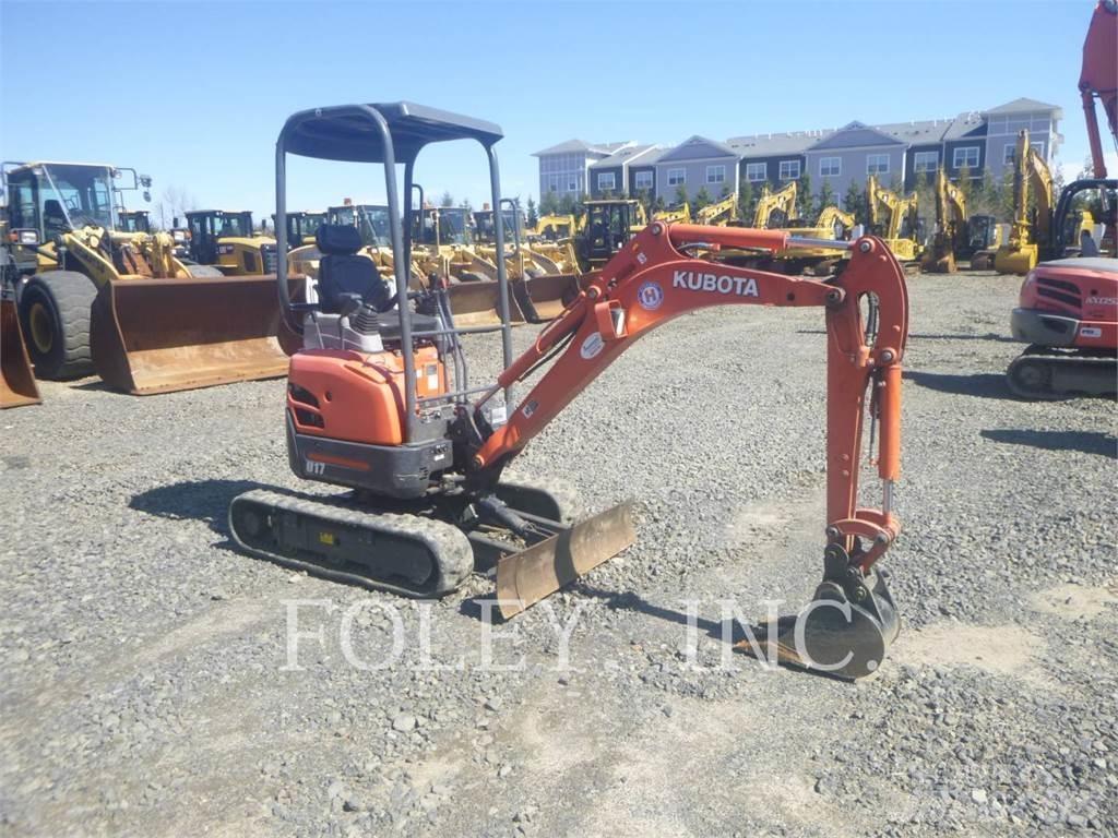 Kubota U17 Crawler Excavators