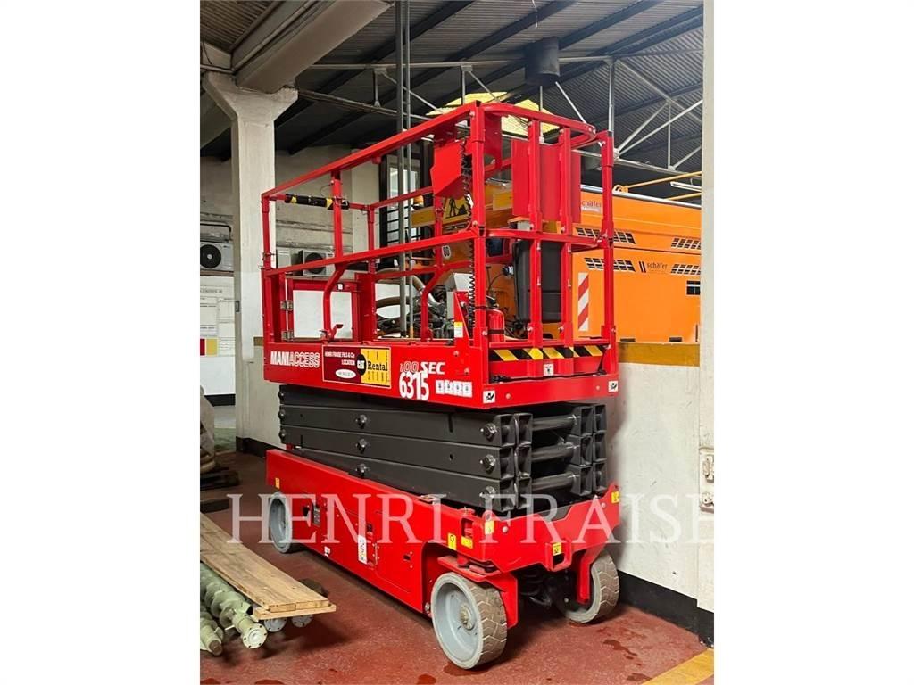 Manitou BF S.A. 100SEC Scissor Lifts