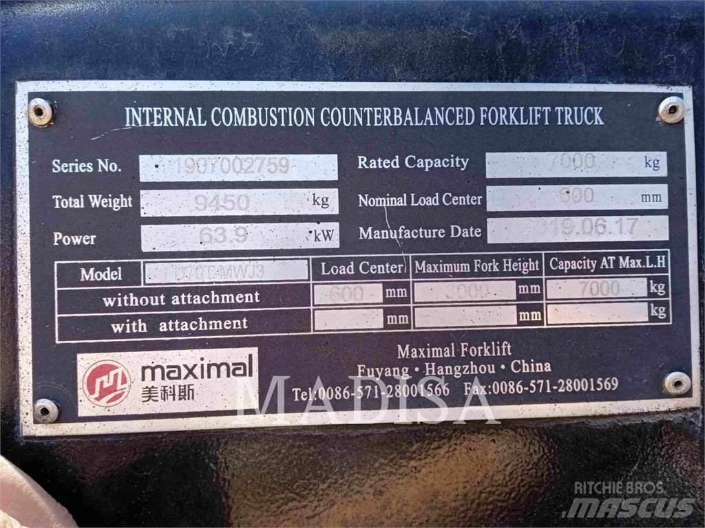 MAXI-LIFT FD70T-MWJ3 Diesel Forklifts