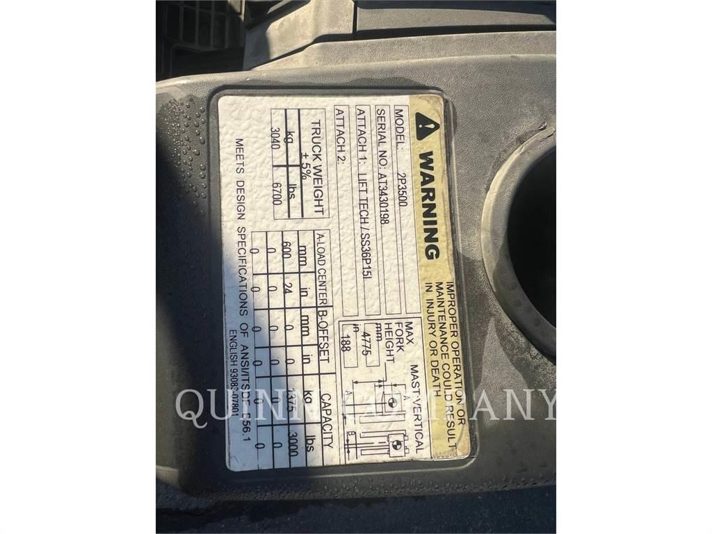 MCFA P3500 Misc Forklifts