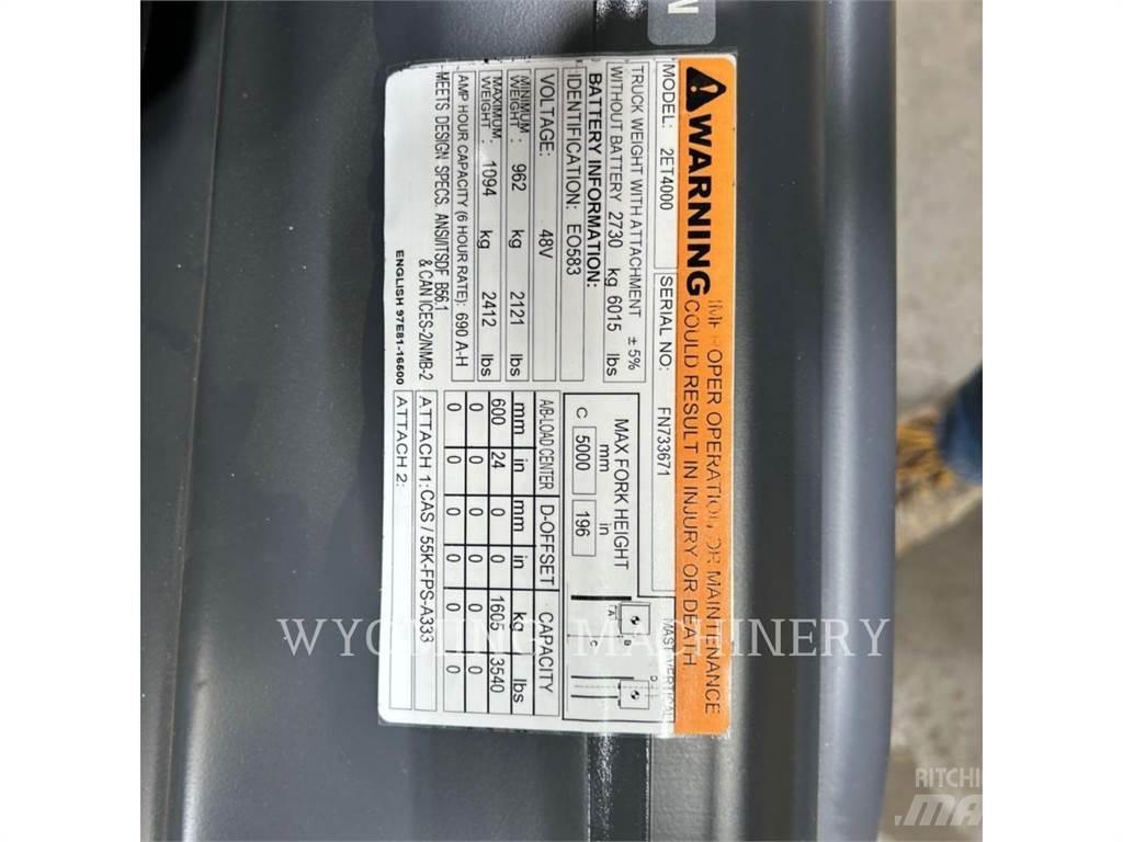 Mitsubishi 2ET4000 Electric Forklifts