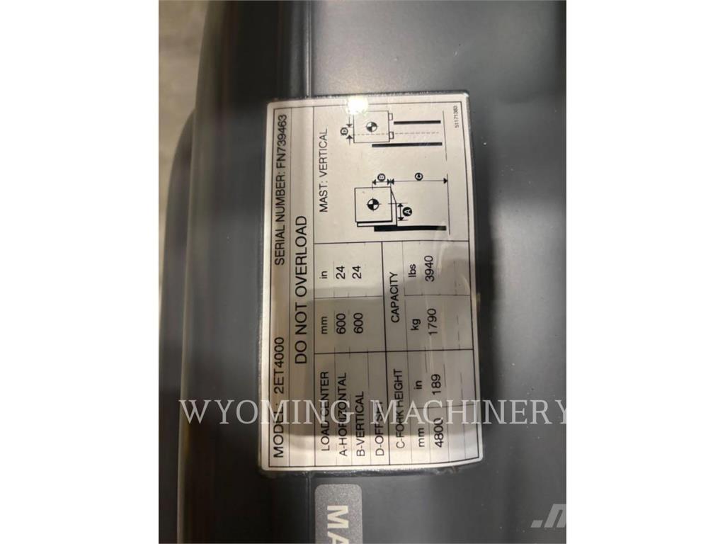Mitsubishi 2ET4000 Electric Forklifts