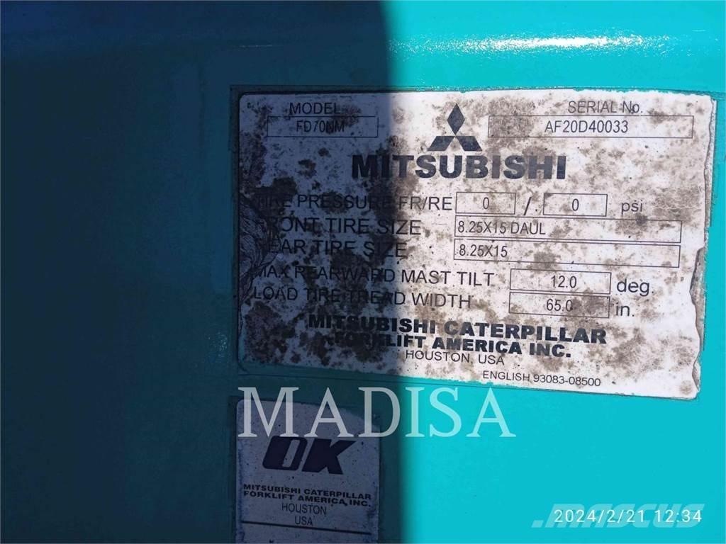 Mitsubishi FD70NM-D Diesel Forklifts