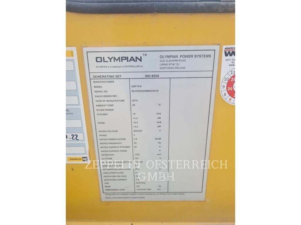 Olympian CAT GEP 18-6 Other Generators