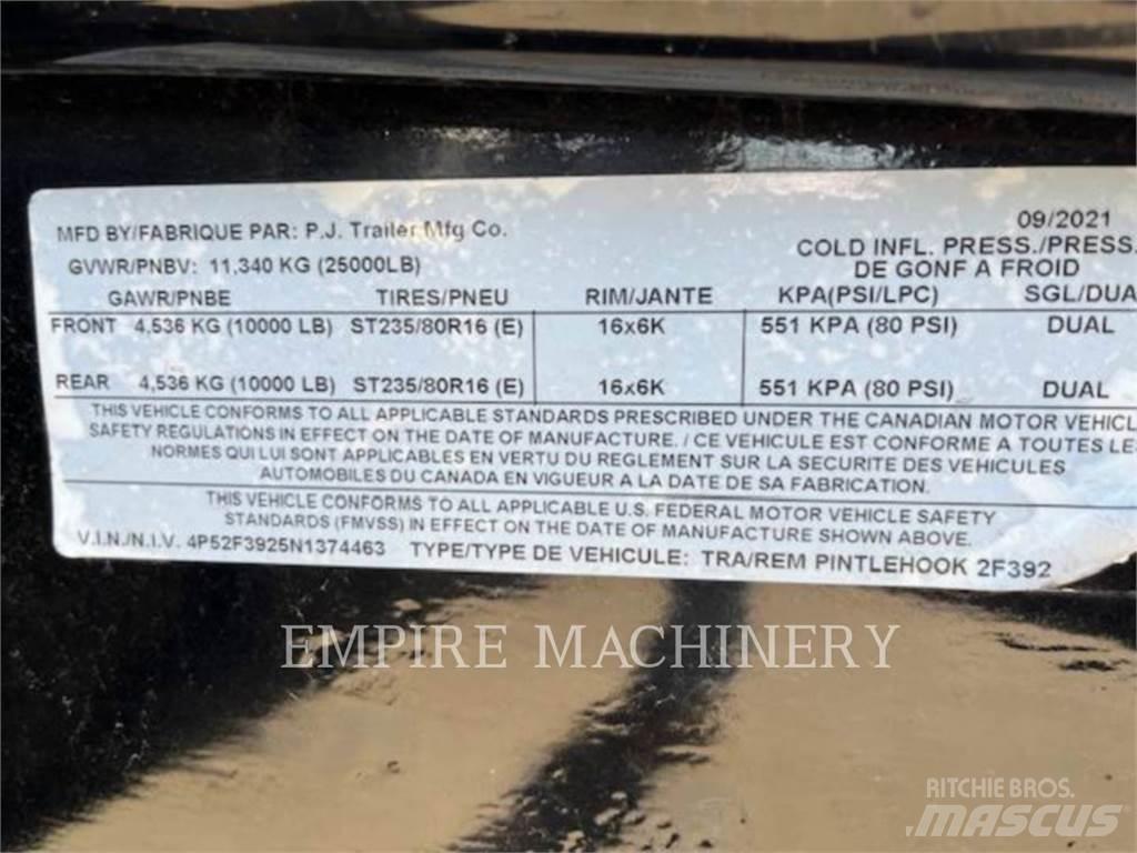 PJ TRAILERS TAG Other Trailers