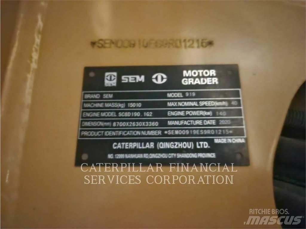 SEM MACHINERY SEM919 Motor Graders