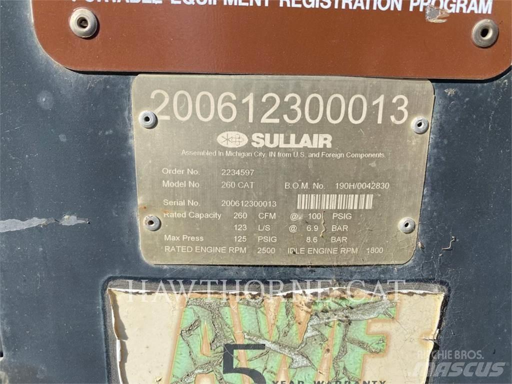 Sullair 260 CAT Air Compressor