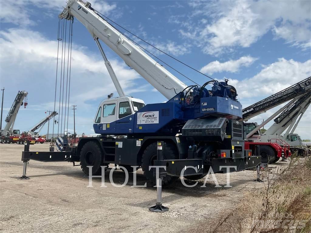 Tadano GR-550XL3 Mobile and all terrain cranes