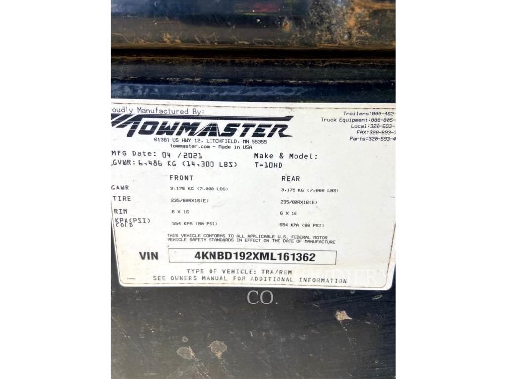 TOWMASTER T-10DH Other Trailers