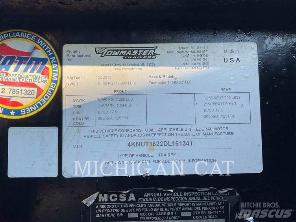 TOWMASTER T-14D 16 Other Trailers