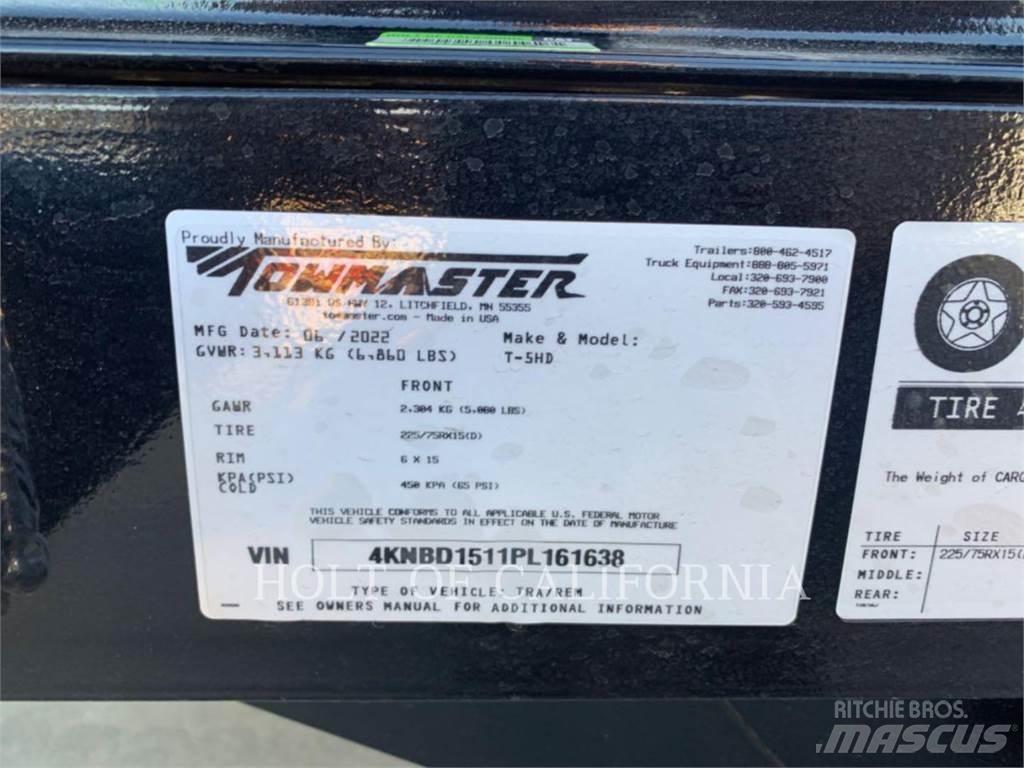 TOWMASTER TRLR DMP10 Other Trailers