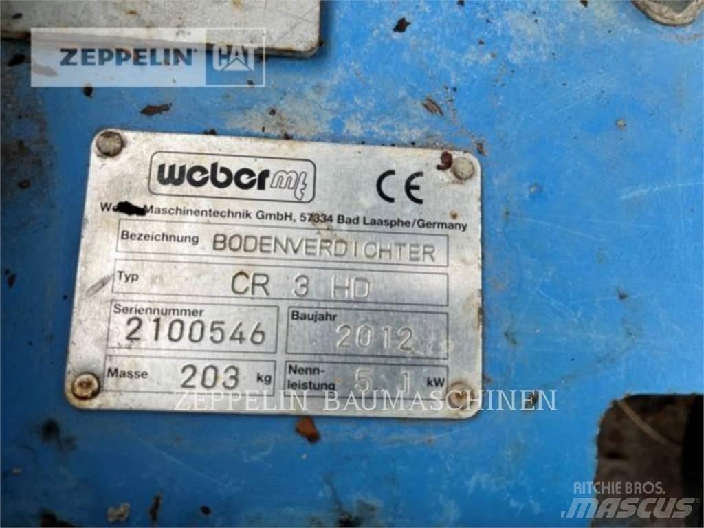 Weber CR-3HD Plate Compactors