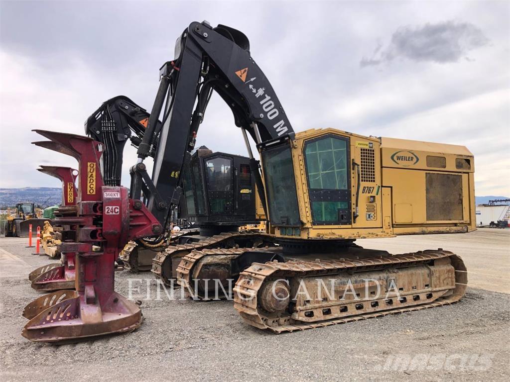 Weiler B767 Feller bunchers