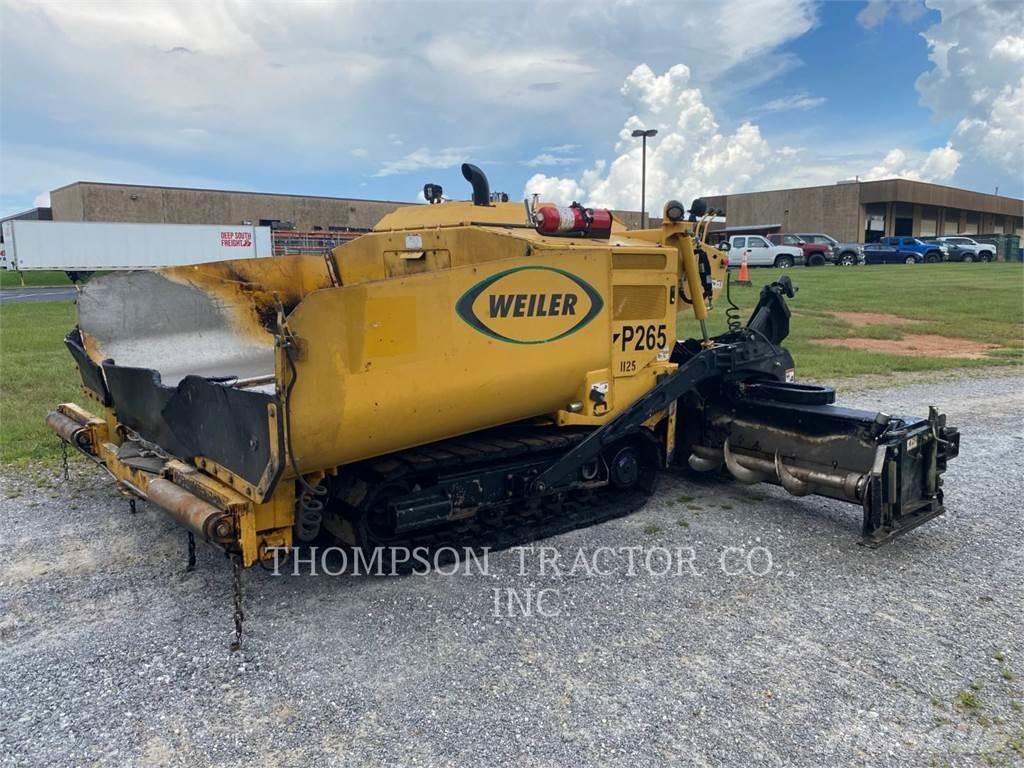Weiler P265FV Asphalt pavers