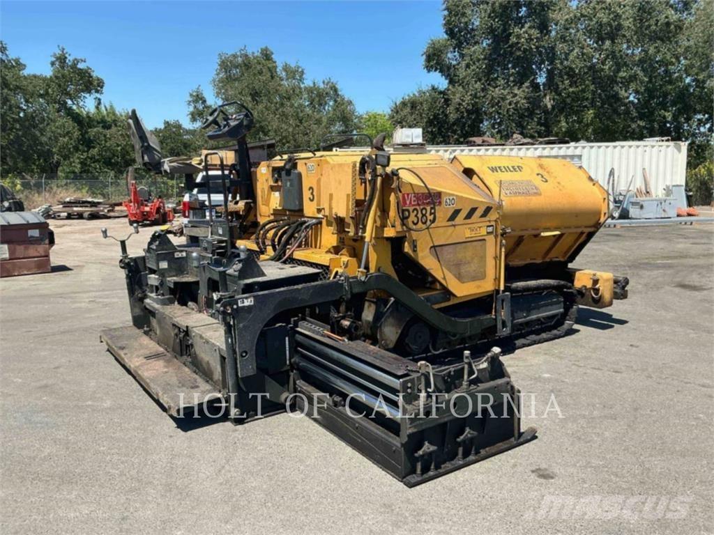 Weiler P385B Asphalt pavers