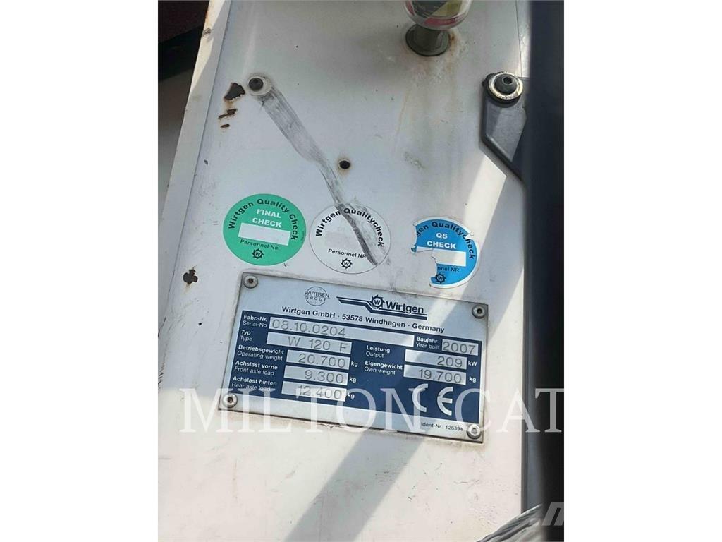 Wirtgen W120F Asphalt cold milling machines
