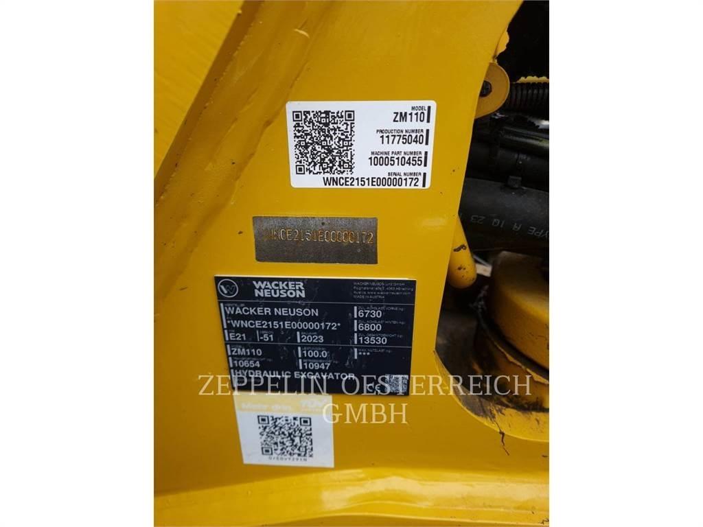 Zeppelin ZM110 Wheeled Excavators