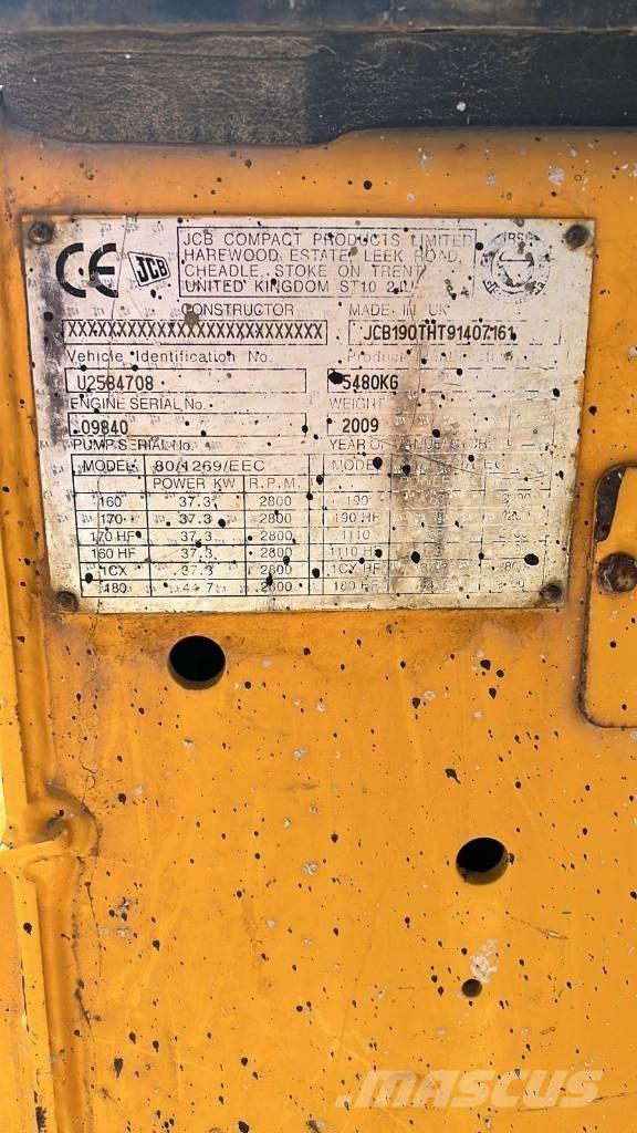 JCB 190 T Skid Steer Loaders