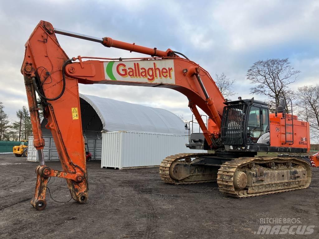Hitachi ZX670LCH-5B Crawler Excavators