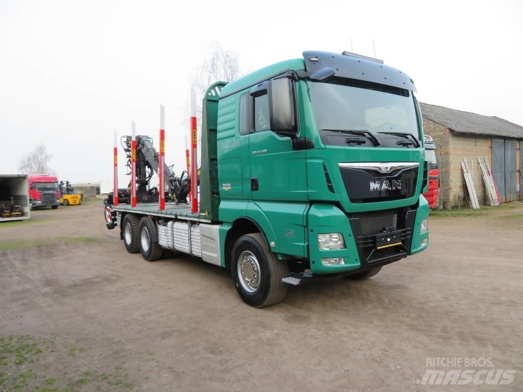 MAN TGX 33.480 Log trucks
