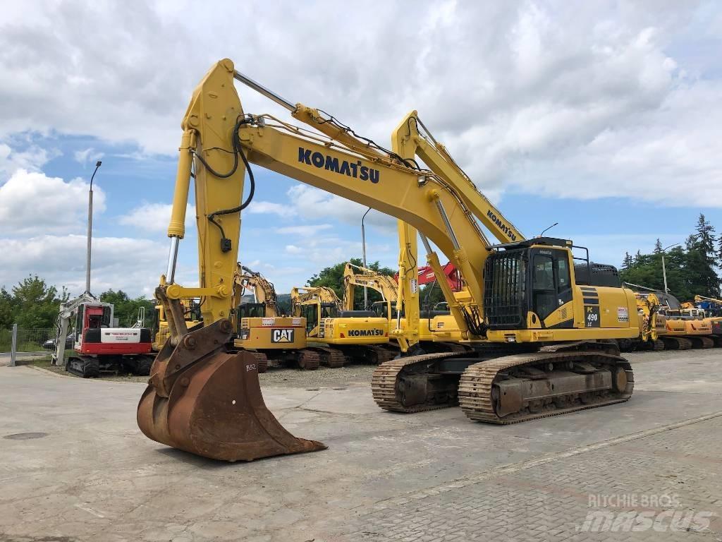 Komatsu PC490LC-10 Crawler Excavators