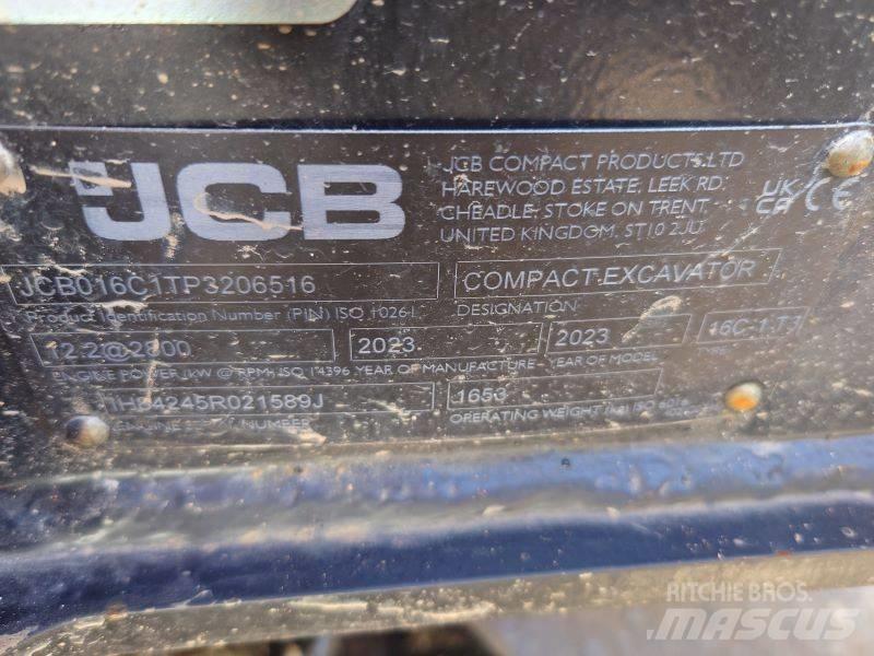 JCB 16 C-1 Mini Excavators <7t (Mini Diggers)