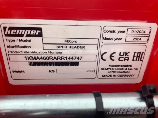 Kemper M 460 Pro Combine Attachments