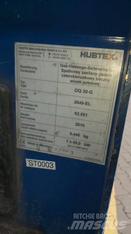 Hubtex DQ 30 G Side Loaders