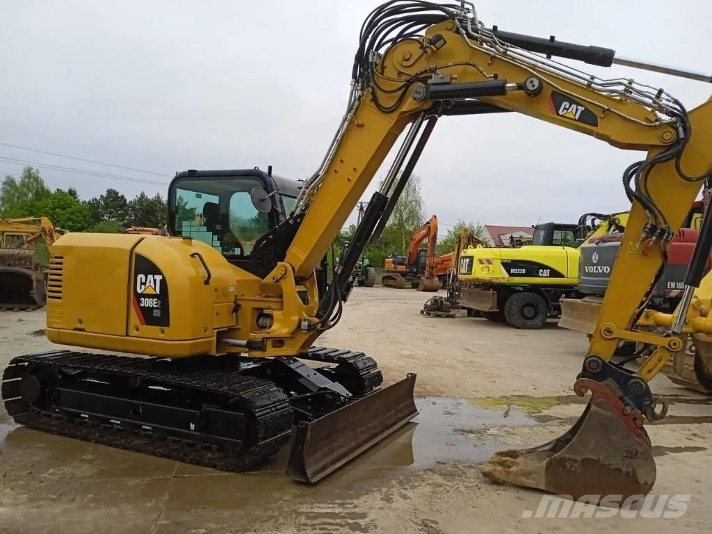 CAT 308 E 2 CR Mini excavators  7t - 12t