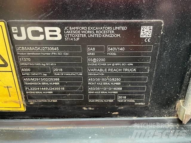 JCB 540-140 Telescopic Handlers