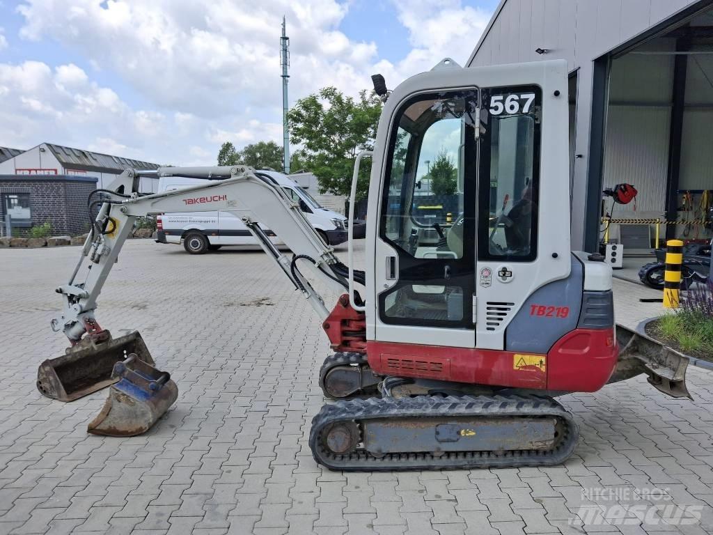 Takeuchi TB 219 Mini Excavators <7t (Mini Diggers)
