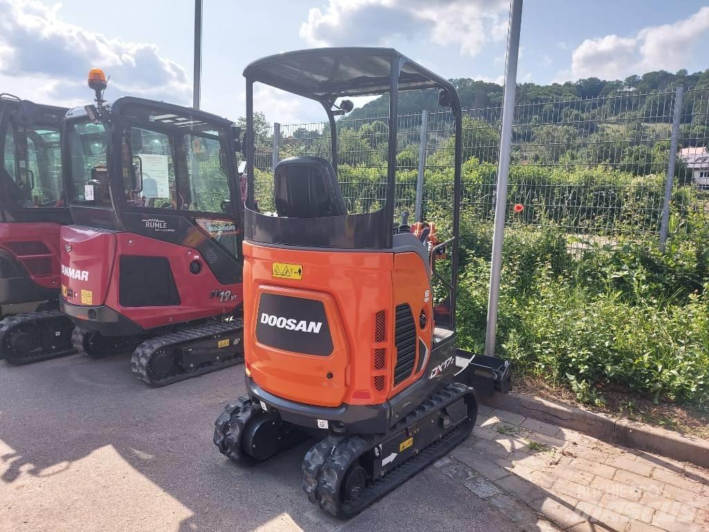 Develon DX 17 Z Mini Excavators <7t (Mini Diggers)