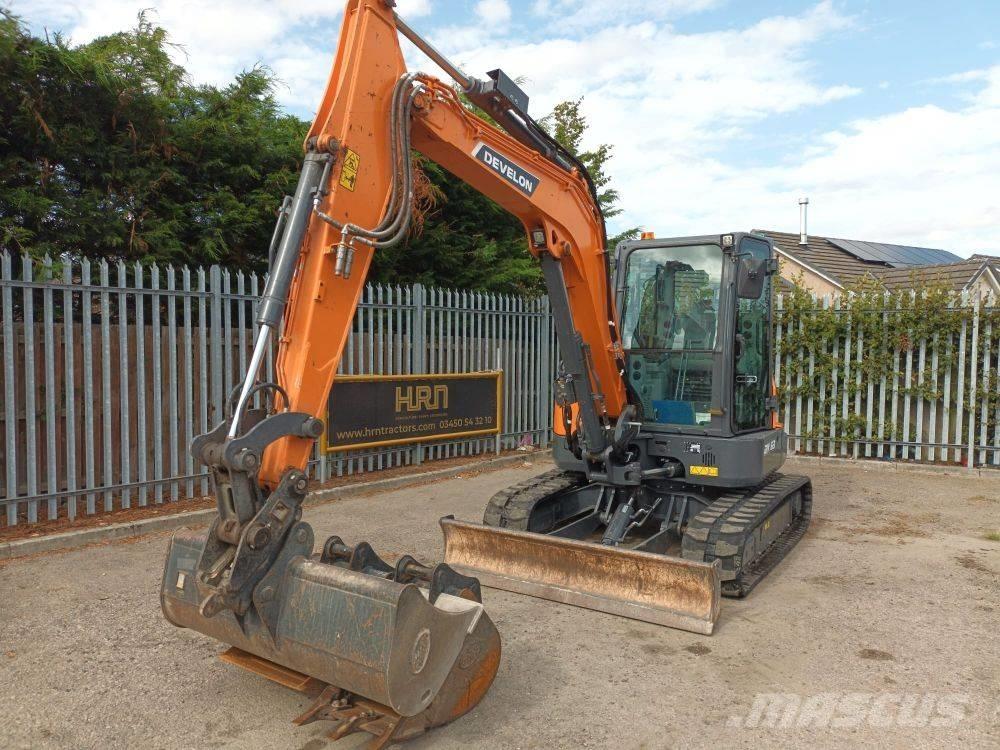 Develon DX 63-7 Mini Excavators <7t (Mini Diggers)