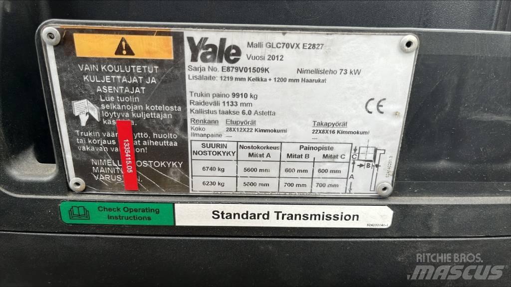 Yale GLP 70 GC LPG trucks