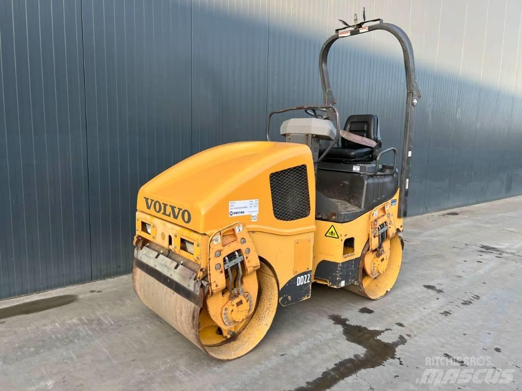 Volvo DD 22 Twin drum rollers