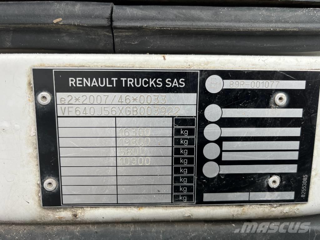 Renault D16 Boom / Crane / Bucket Trucks